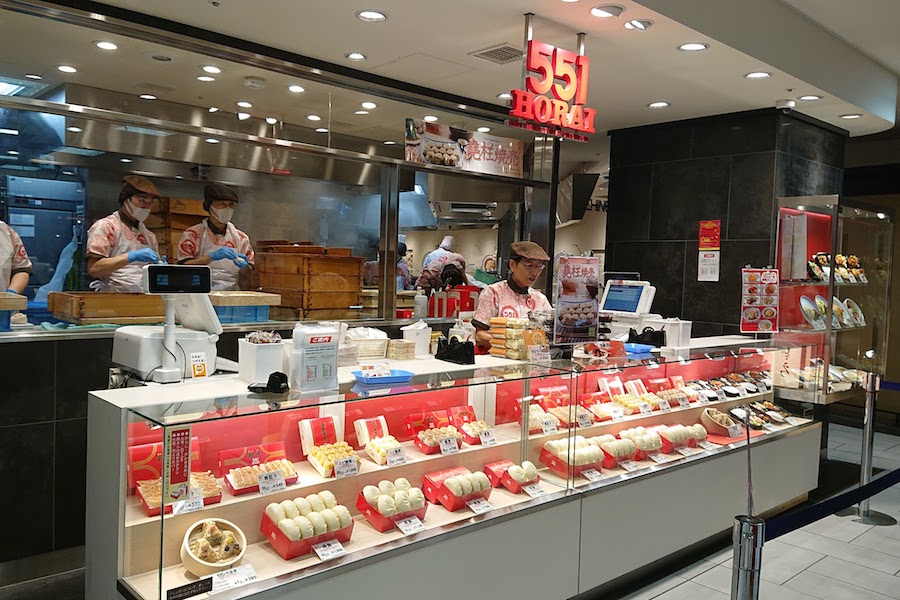 京都高島屋店 お店を探す 551horai 蓬莱 大阪名物の豚まん 肉まん